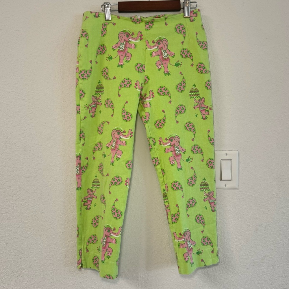 GOVANGO ELEPHANT PAISLEY PRINT PANT - Picture 2 of 7